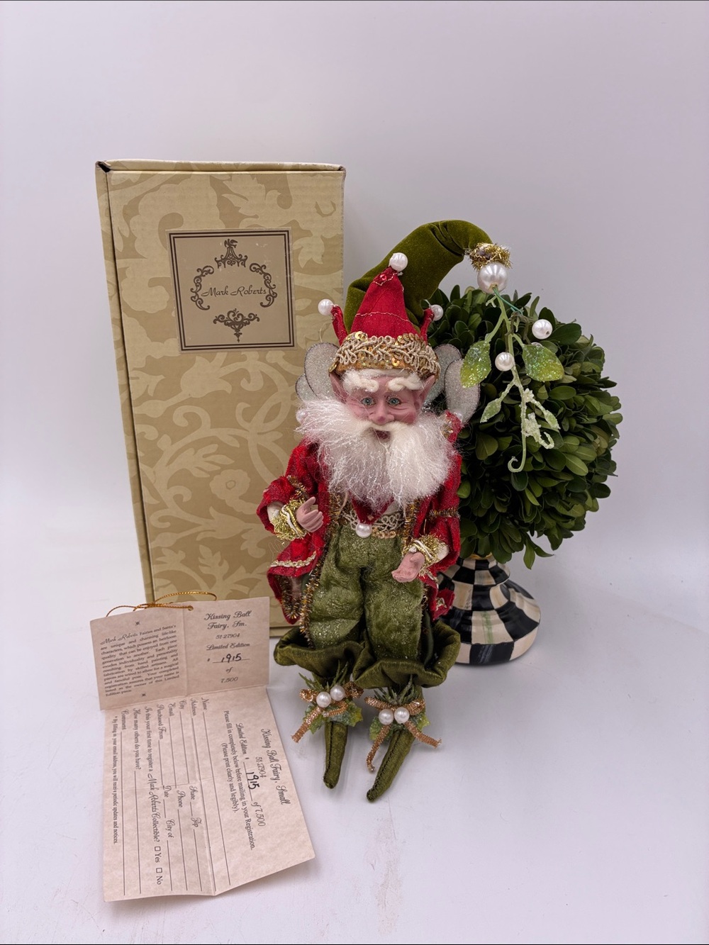 Mark Roberts ‘Kissing Ball’ Fairy - small